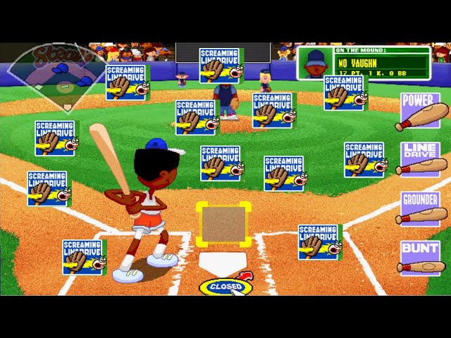 Backyard Baseball Streams - Season 5 (Game 5): WE ALL SCREAM FOR LINE DRIVES!