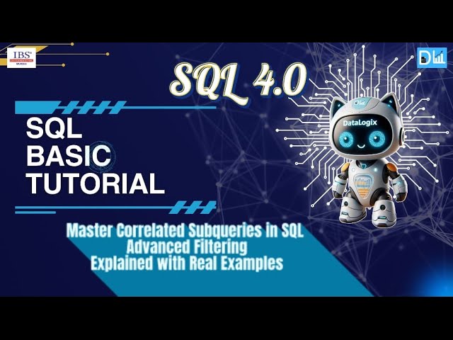 Master Correlated Subqueries in SQL | Advanced Filtering Explained with Real Examples