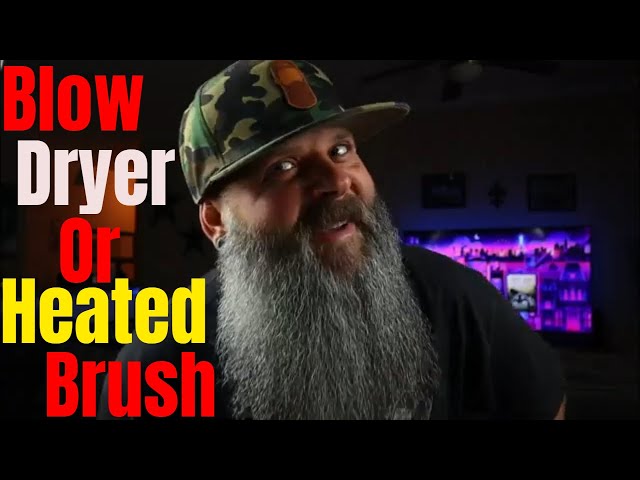 Heated Beard Brush Or Blow Dryer | Which One Is Better?