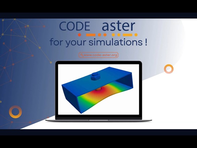 [Demo & Showcase] code_aster: the finite element structual analysis opensource solver