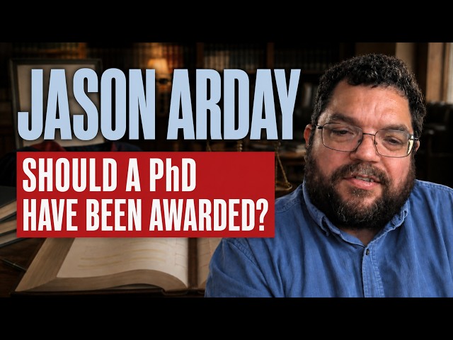 Jason Arday’s PhD: The Problems Beyond the Similar Passages