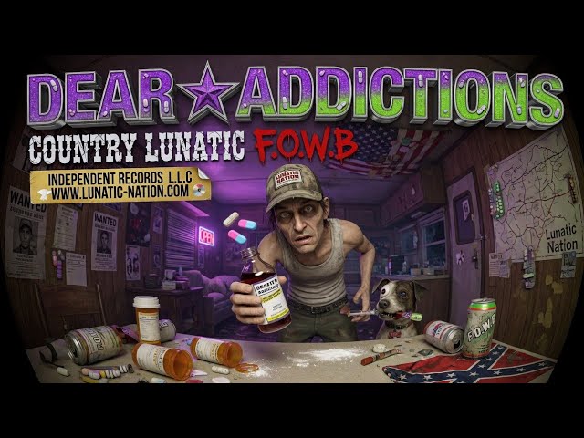Dear Addictions ☆ Country Lunatic #lunaticnation #lunaticnation4life #whiteboy #newmusic