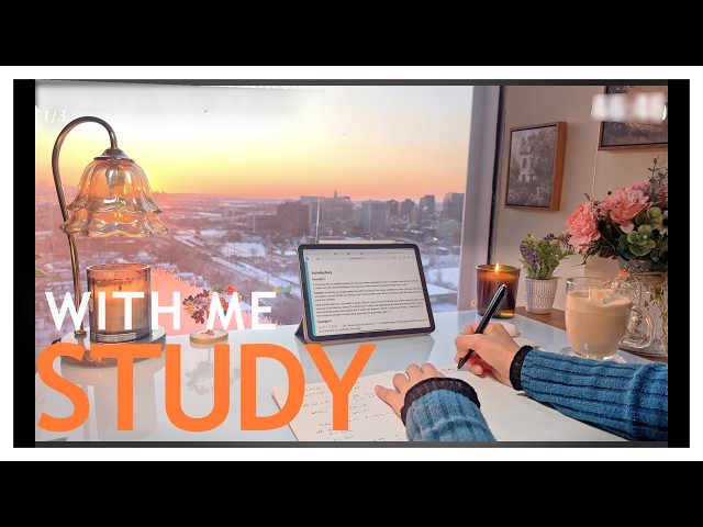 3H Study Before Sunrise 🌤 | Morning Focus Routine | Day 5