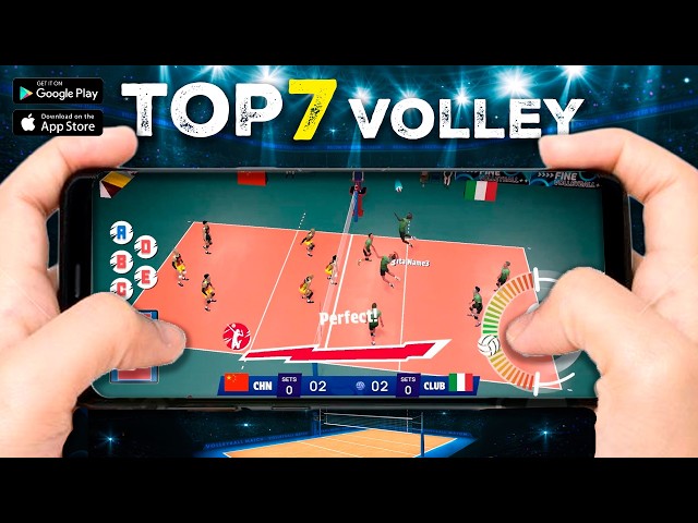 Top 7 Volleyball Games for Mobile 2025 | Best Online/Offline Android Games