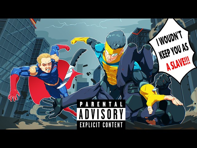 INVINCIBLE VS THE BOYS IS EMBARRASSING!! (Animated crossover)