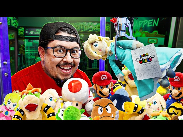 I Won Every Super Mario Galaxy Plush From The Arcade
