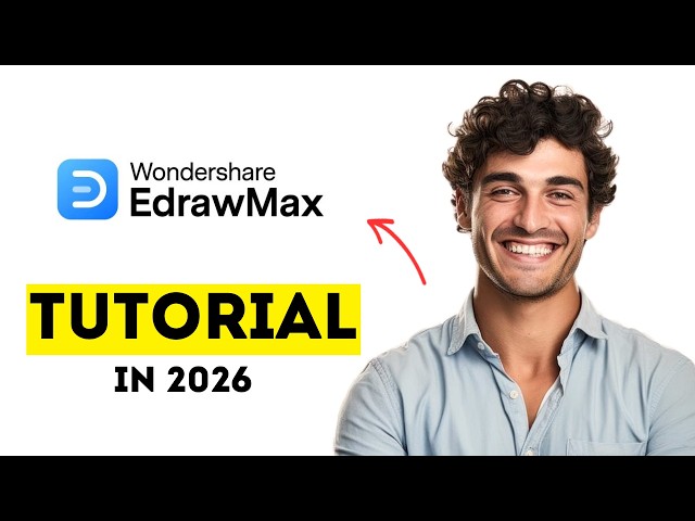 How to Use EdrawMax AI to Turn Text Into Flowcharts in 2026 (Easy Tutorial)