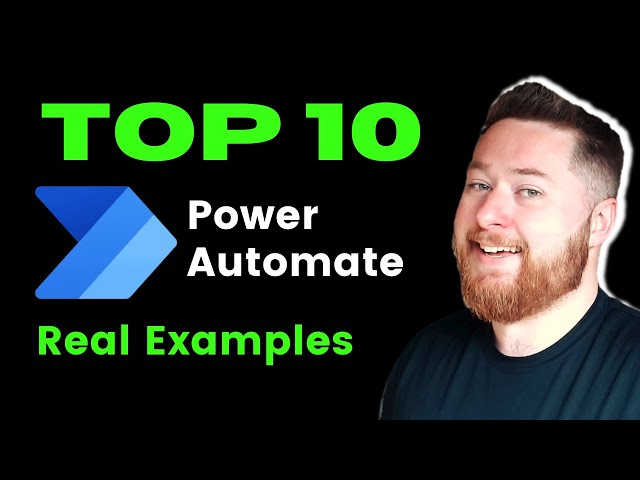 10 Power Automate Examples You NEED to See