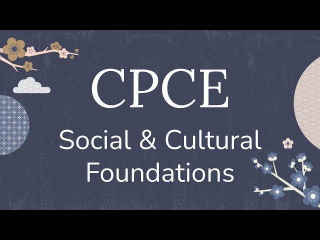 CPCE Multicultural, Social & Cultural Foundations Practice Questions | Counseling Exam Prep 2025