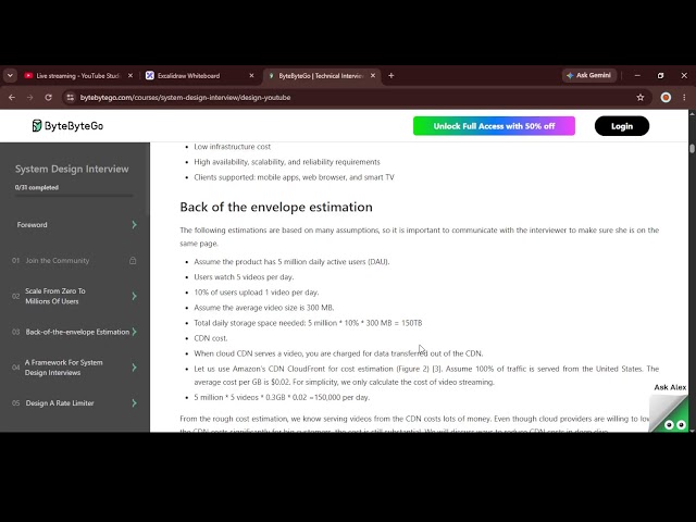 YouTube system design #overflowstackdeveloper