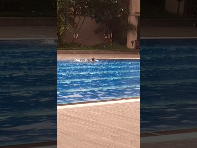 Devyash Swimming #baby #learningswimming