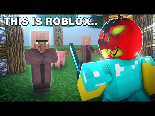 YOU CAN NOW PLAY MINECRAFT JAVA EDITION IN ROBLOX???