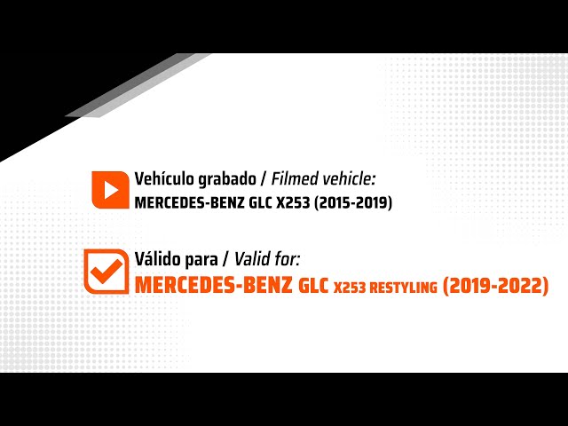 Mercedes-Benz GLC X253 Restyling 2019-2022 Towbar Mounting and Electronic Kit (788)