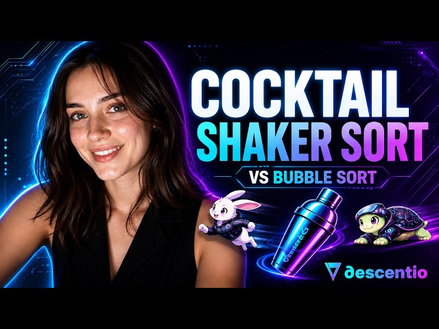 Bubble Sort Part II : DSA 01.02 : Cocktail Shaker Sort