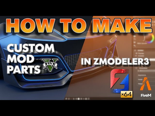 ZModeler 3 Tutorial: Create & Add Custom Car Mods and Tuning Parts for GTA V