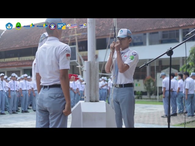 SERAH TERIMA JABATAN KETUA OSIS DAN MPK - SMKN 1CIJULANG