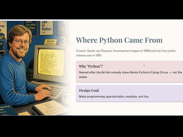 Fundamentals of Python (introductory lecture) LECTURE 1