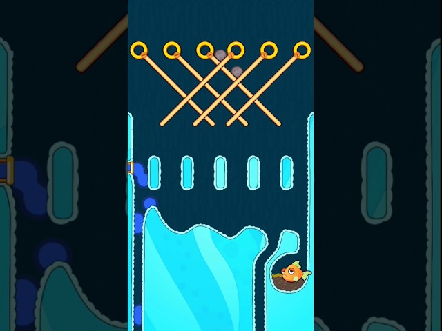 Save the fish 🐟🦈 163 🎮 Random Candy #shorts #fishdom