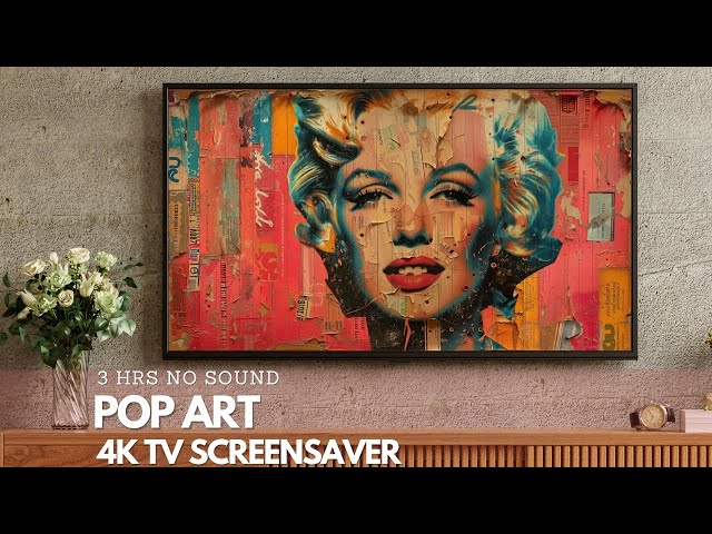 Pop Art Screensaver - Art Screensaver for your TV