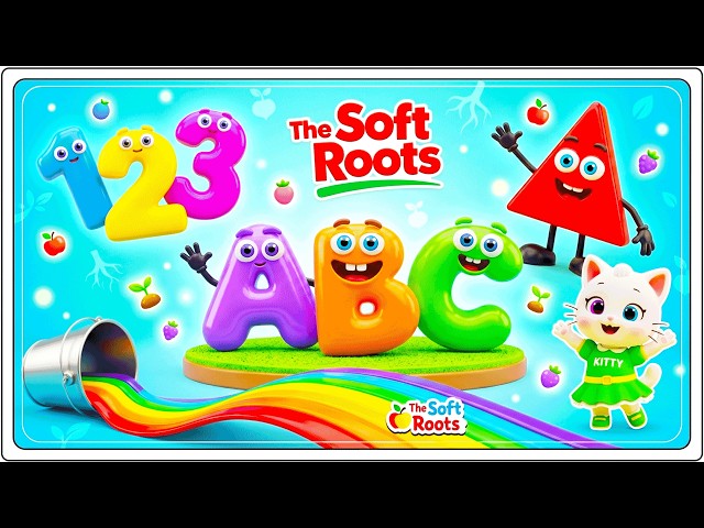 Preschool Learning activities for 3 year olds at home | Learn ABC Phonics Shapes Numbers Colors 🌈