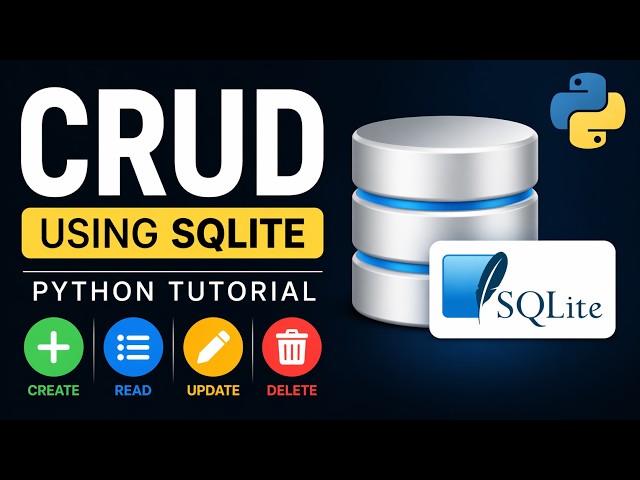 Python CRUD with SQLite | Build a Complete User Management System