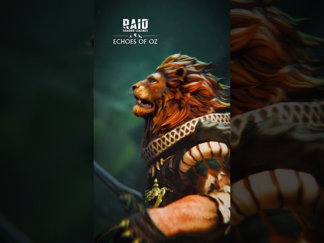 Cowardly LION Stands READY To Face DANGER | AUG 2026 Fusion | RAID: Shadow Legends #shorts