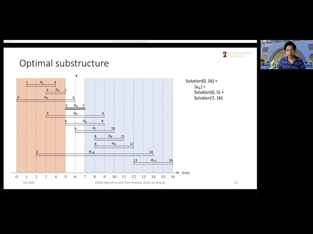 Greedy algorithms (part 2): Activity-selection problem (recursive implementation) and Huffman codes