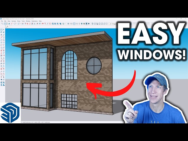 The TOP SketchUp Architecture Extensions in 2026 #11 - LATTICE MAKER!