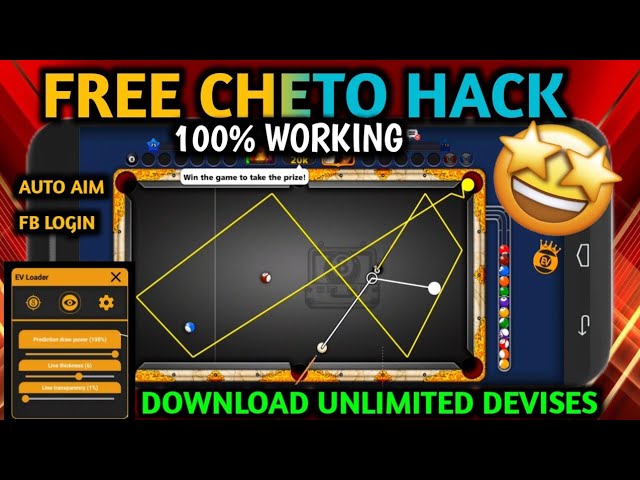 FREE ✅ EV LOADER PREMIUM LITE 8 BALL POOL HACK 2025