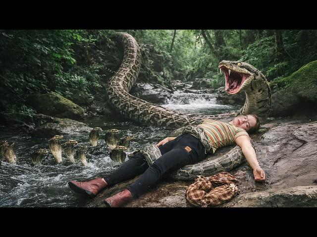 72 Hours of Lurking Danger – Giant Python Attacks a Girl in the Forest… The Fear Still Isn't Over