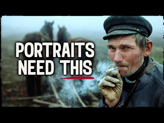 What do POWERFUL portraits all have in common?