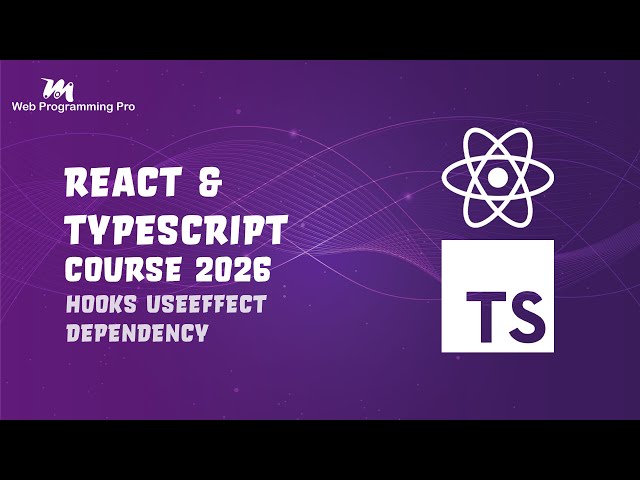 #042 - Tutorial React & TypeScript - Hooks useEffect Dependency