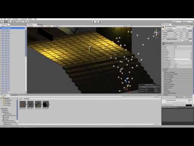 Introducción a Unity 4.5-11 Creando un Sistema de Particulas