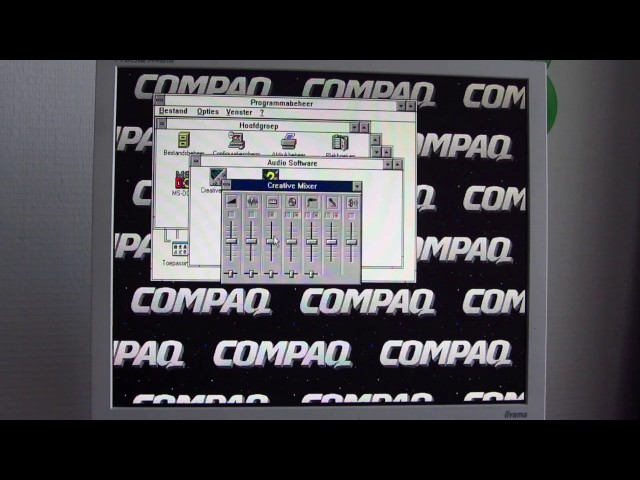 Installing Windows 3.11 and MS-DOS6.2 on the DeskPro XE 466