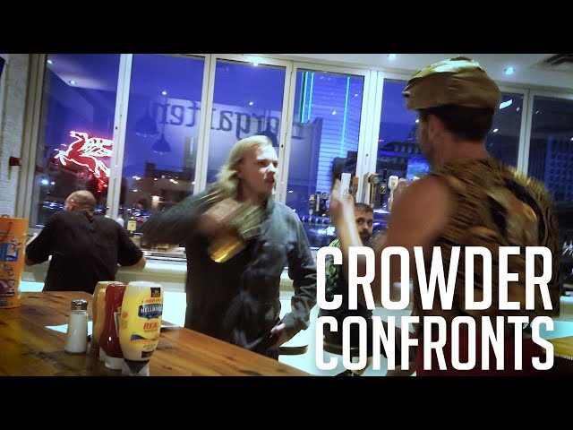 CROWDER CONFRONTS: Violent Antifa ‘ICE’ Killer! | Louder With Crowder