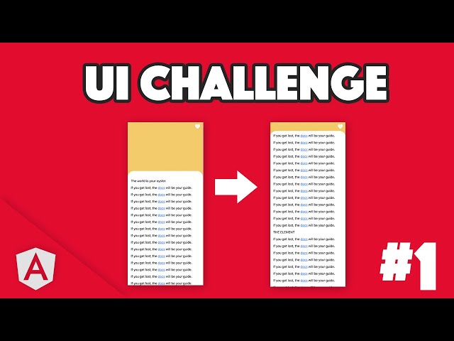 ANIMATED CARD LAYOUT - Ionic UI Challenge #1