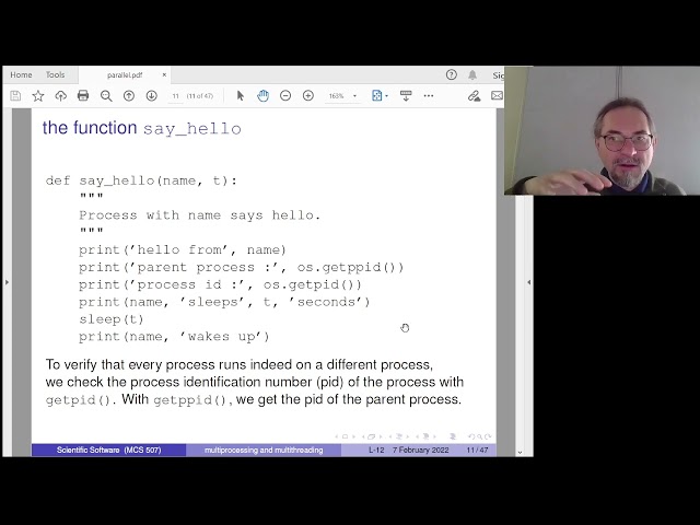multiprocessing and multithreading