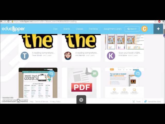 EduClipper Instructional Technology Tutorial