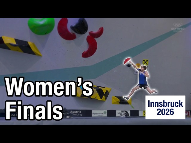 Women's Finals | Boulder | Innsbruck 2026 | Condensed version