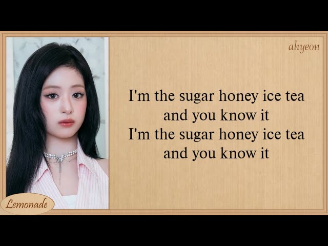 BABYMONSTER SUGAR HONEY ICE TEA Lyrics