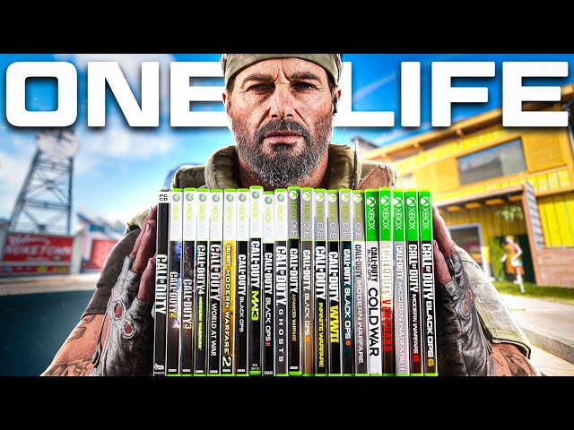 Playing EVERY CoD But With One Life