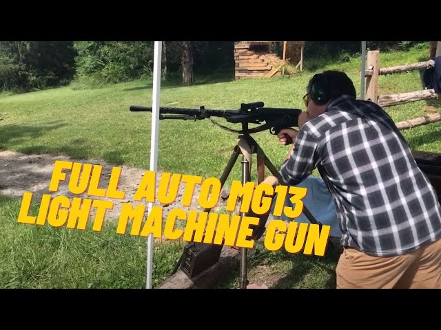 Full Auto MG13 Light Machine Gun