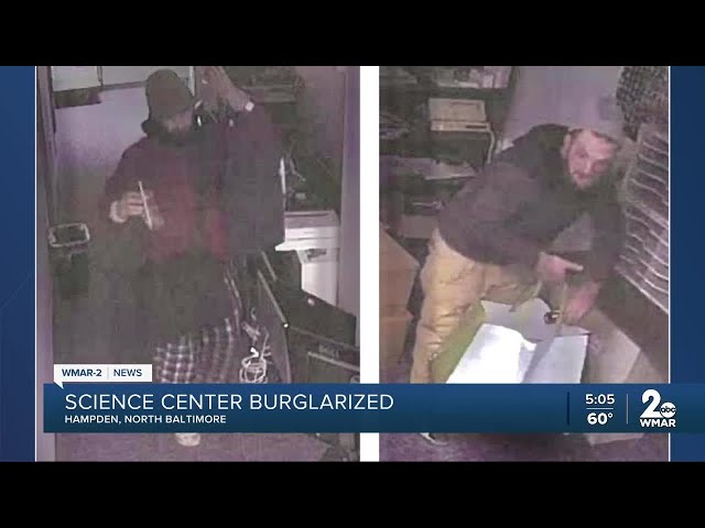 Surveillance photos reveal suspects in Space Telescope Science Institute burglary