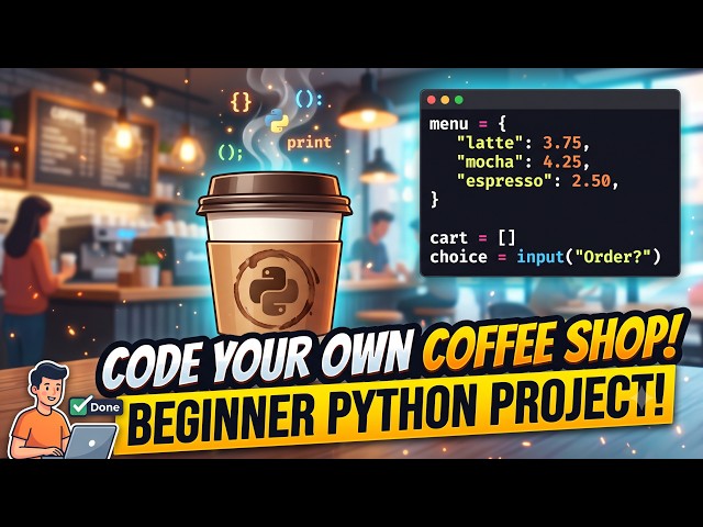 Python coffee project || Ultimate beginner project