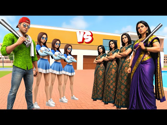 Jack & Riya Gang Fight with Mummy Gang 😱 Indian Theft Aura Simulator 🔥 Aryan Gamerz