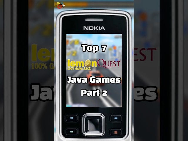 Top 7 Lemon Quest Java Games That Make You Nostalgic! Part 2