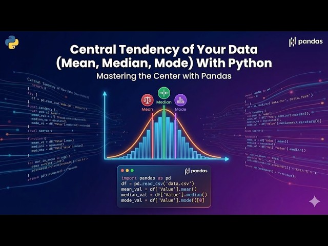 Central Tendency of Your Data (Mean, Median, Mode) With Python