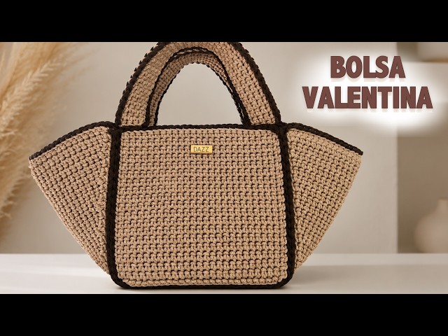 Structured Crochet Bag Tutorial | Valentina Bag