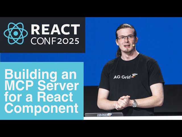 Building an MCP Server for a React Component