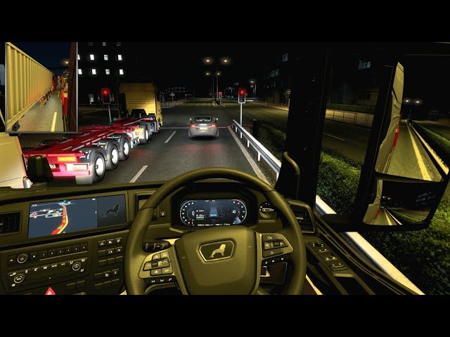Euro Truck Simulator 2 | Night Drive 🌃🌙⛺️ | Drive with Devil 😈 